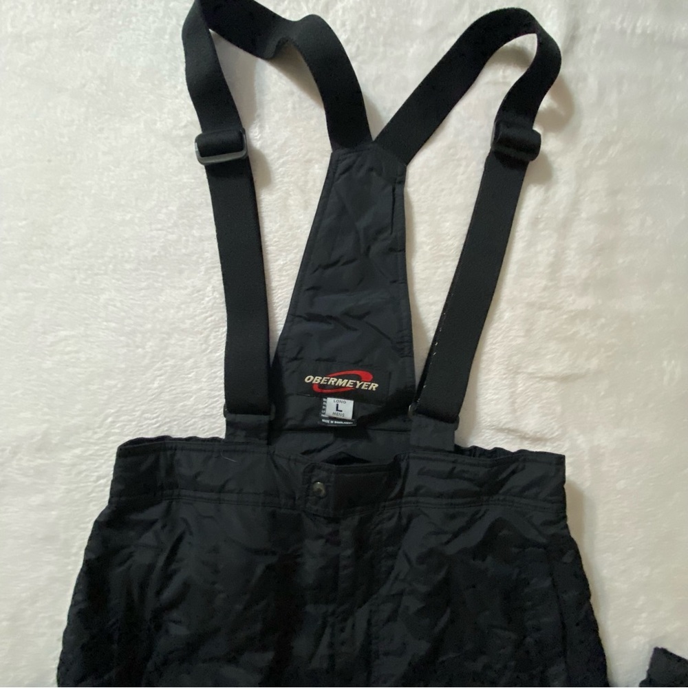 Vintage Obermeyer ski overall stirrups L long - Picture 2 of 11